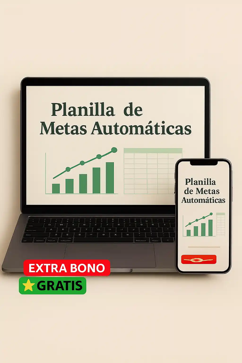 Bono 1 - Plantilla de metas financieras automáticas