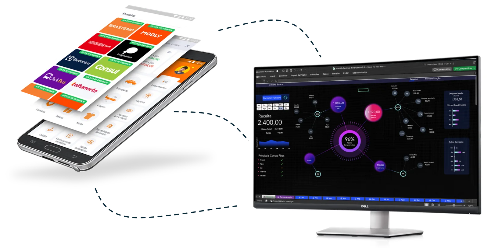 Importación de facturas y extractos